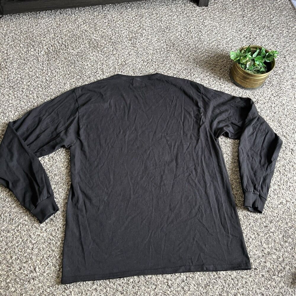 Vintage 90s Disney Pocahontas Shirt Long Sleeve Graphic T Shirt Black L NEW - Picture 5 of 6